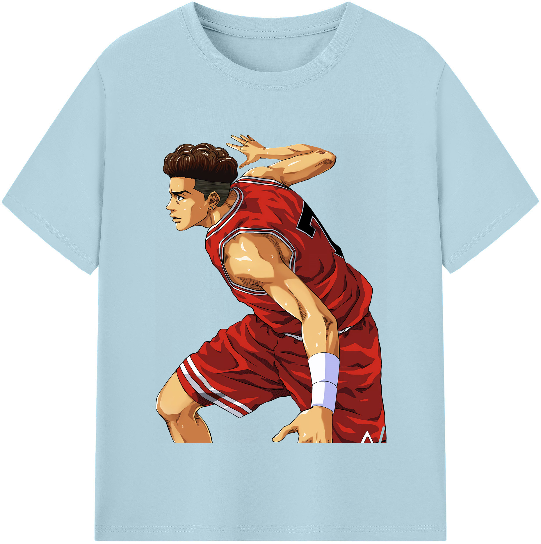 （画像用） SLAM DUNK／スラムダンク 綿100％半袖Tシャツ（フロントプリント）